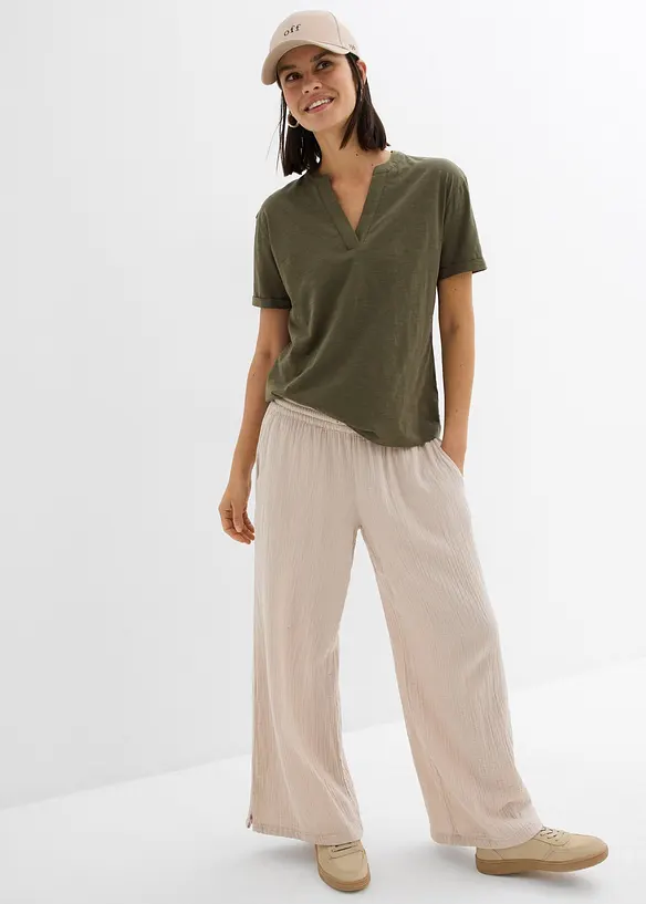 Shirt tuniek van biologisch katoen, bonprix