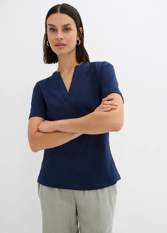 Shirt tuniek van biologisch katoen, bonprix