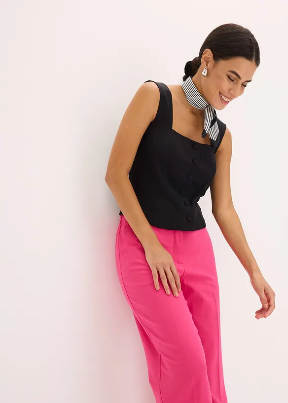 3/4 broek met split, bonprix