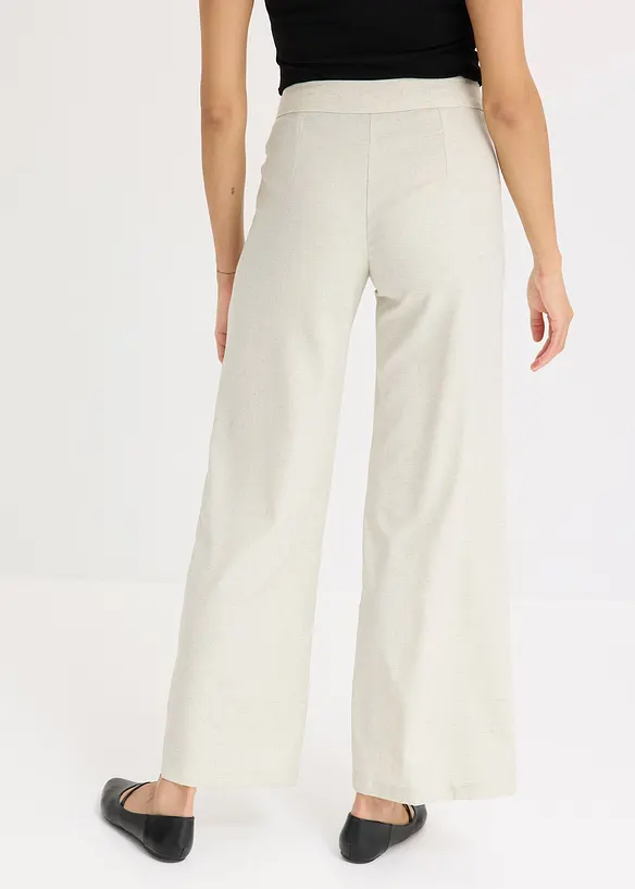 Marlene Dietrich broek met linnen, bonprix