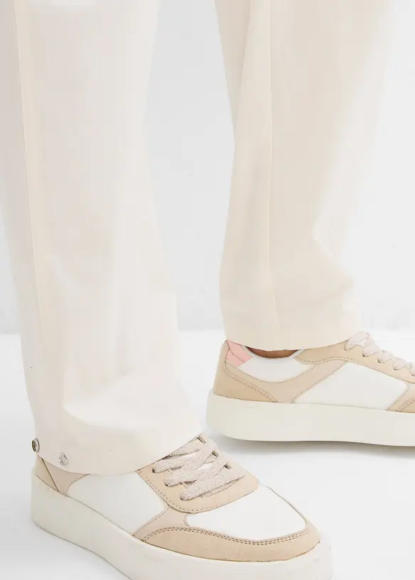 Broek in een elastische katoenmix, bonprix