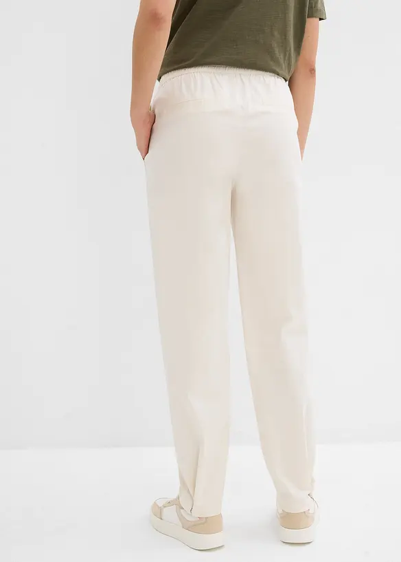 Broek in een elastische katoenmix, bonprix