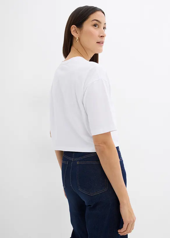 T-shirt van puur katoen, bonprix