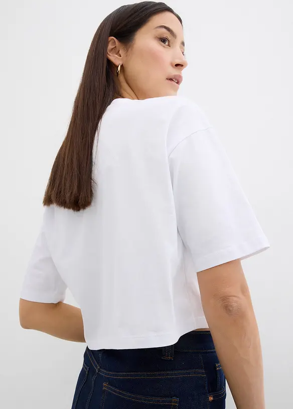 T-shirt van puur katoen, bonprix