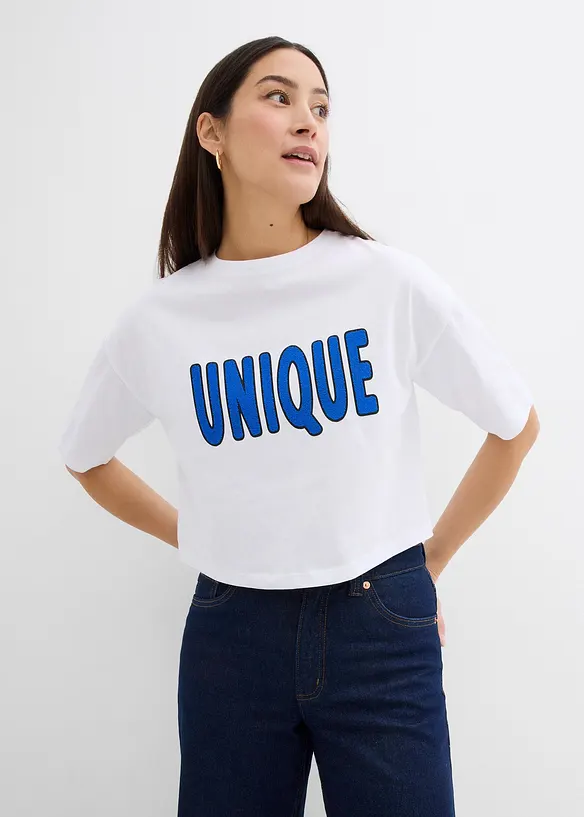 T-shirt van puur katoen, bonprix
