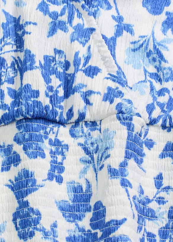 Gesmokt shirt, bonprix