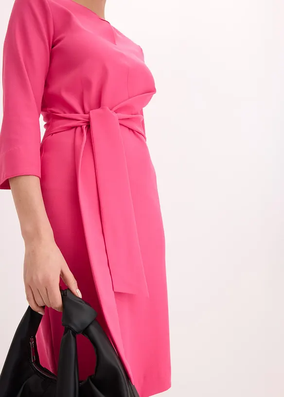 Jurk met strikdetail, bonprix