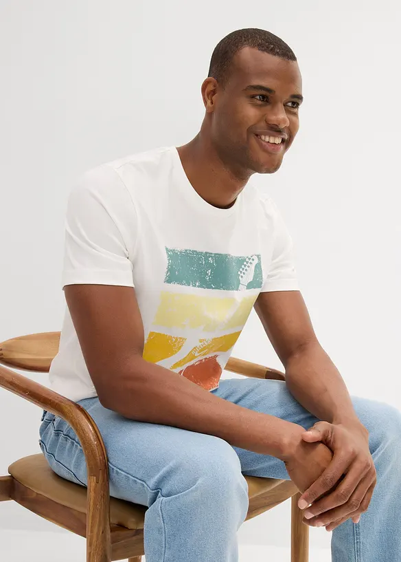 T-shirt van biologisch katoen, bonprix