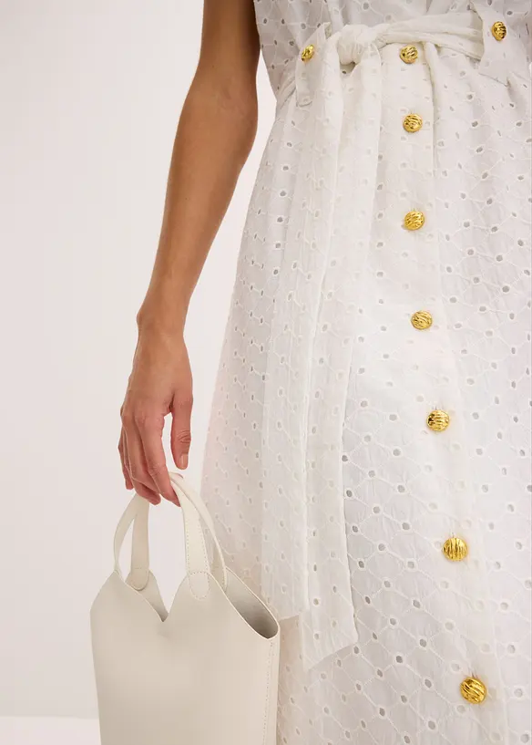 Overhemdjurk met broderie anglaise, bonprix