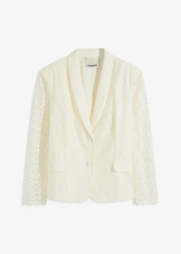 Blazer van kant, bonprix