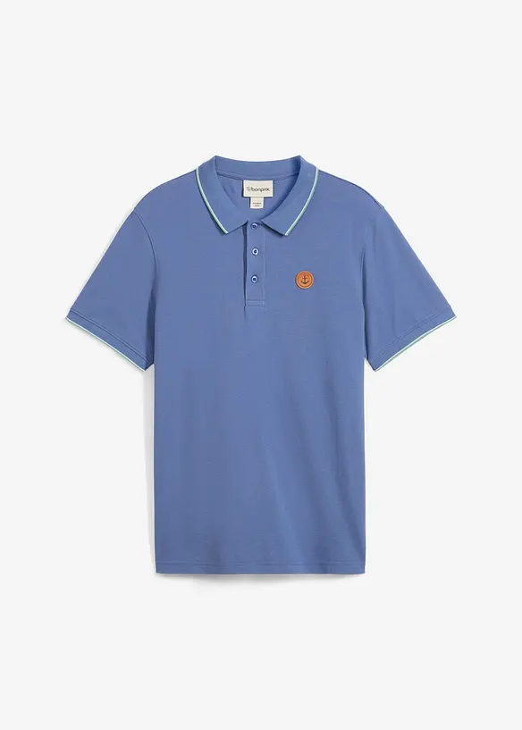 Piqué-poloshirt van biologisch katoen, bonprix