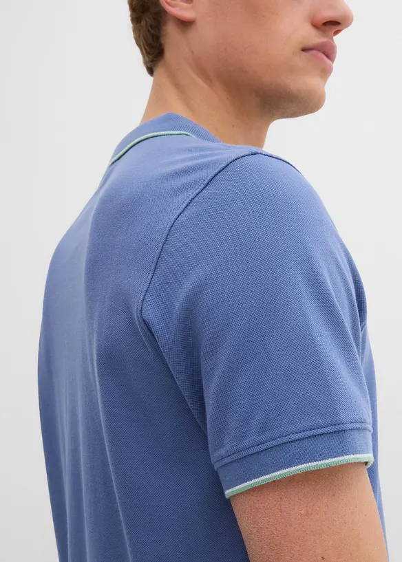 Piqué-poloshirt van biologisch katoen, bonprix
