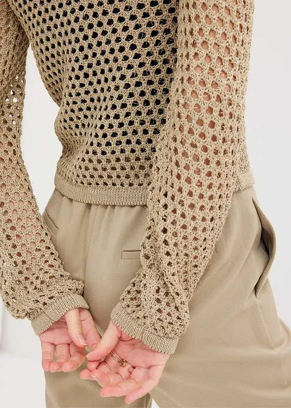 Ajour vest, bonprix