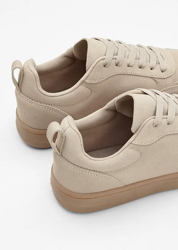 Sneakers van leer, bonprix