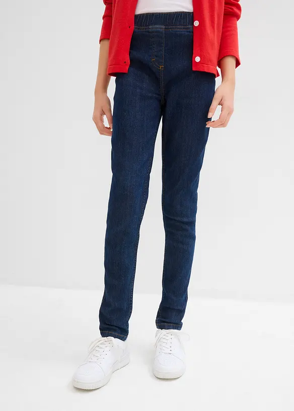 Jegging met mid waist, bonprix