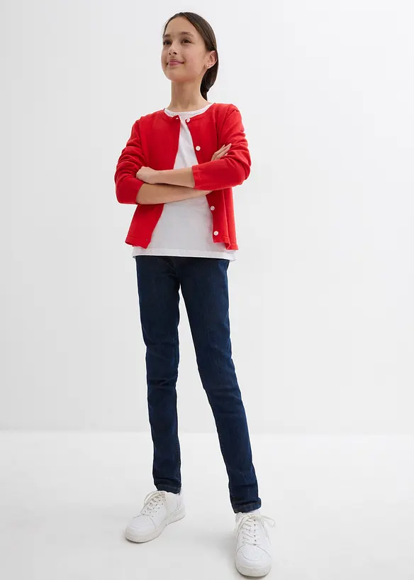 Jegging met mid waist, bonprix