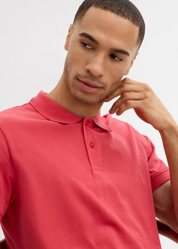 Piqué poloshirt van biologisch katoen, bonprix