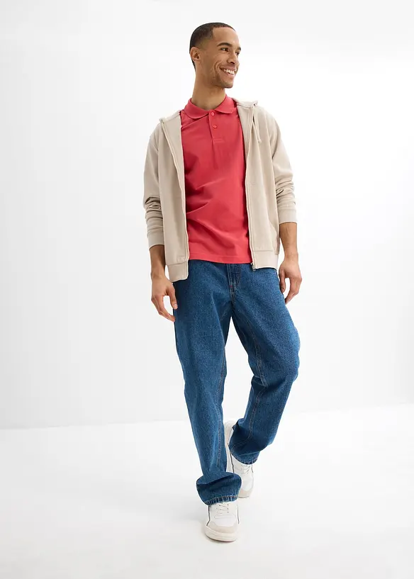 Piqué poloshirt van biologisch katoen, bonprix