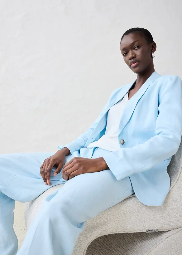 Linnen blazer, bonprix