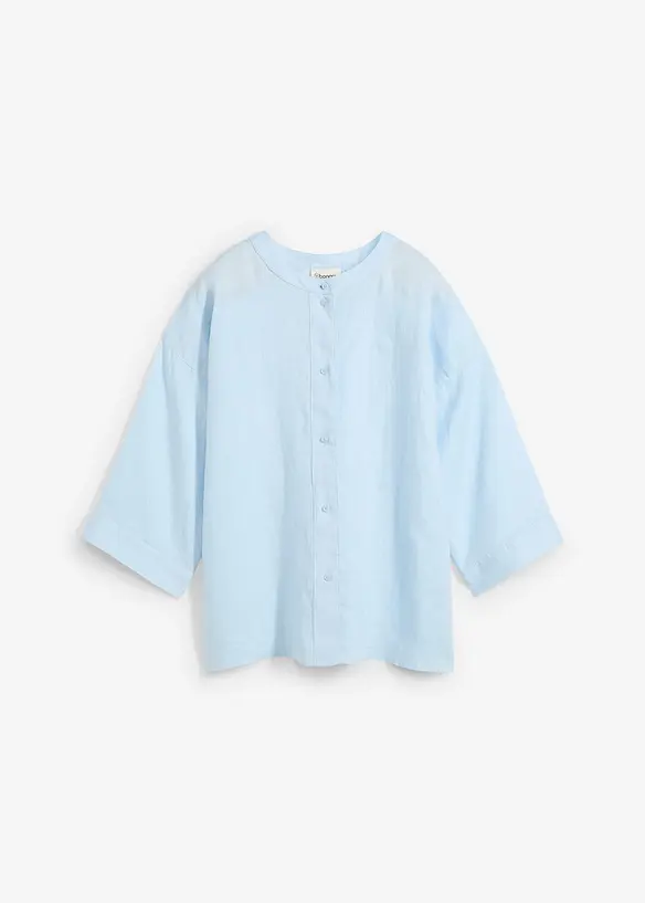 Oversized blouse van puur linnen, bonprix