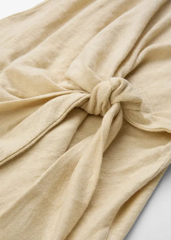 Wikkelshirt van puur linnen, bonprix