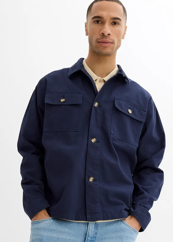 Twill tussenjas, loose fit, bonprix