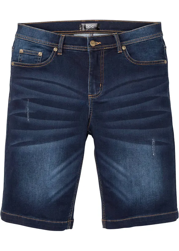 Sweat jeans bermuda met comfort fit, regular fit, bonprix
