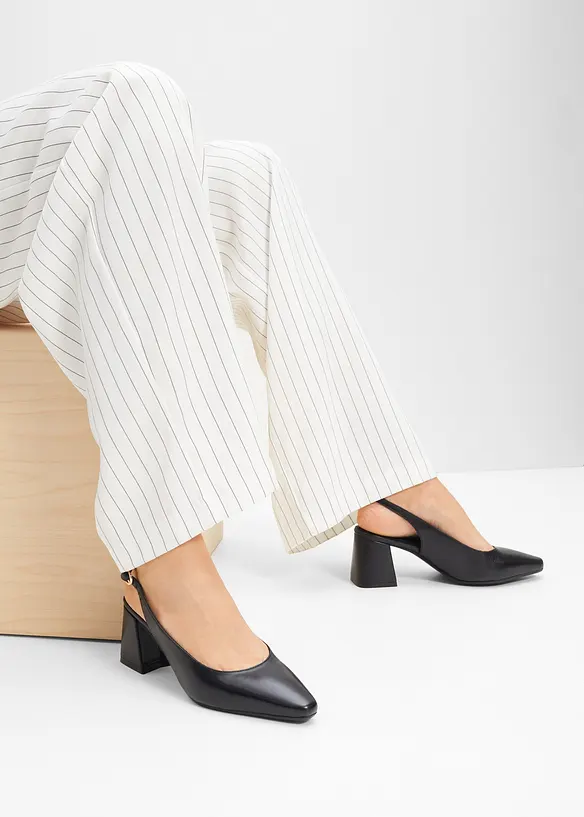 Leren pumps, bonprix