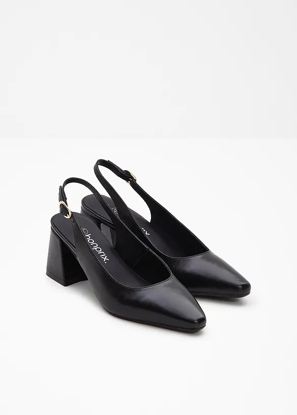 Leren pumps, bonprix