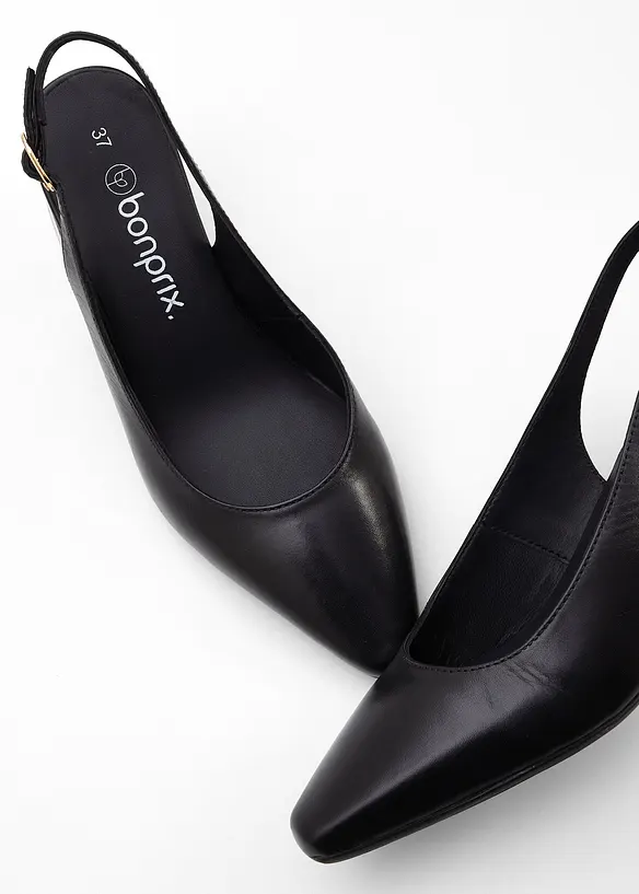 Leren pumps, bonprix