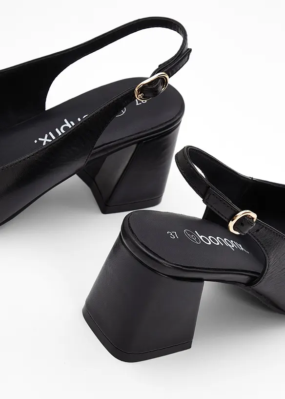 Leren pumps, bonprix