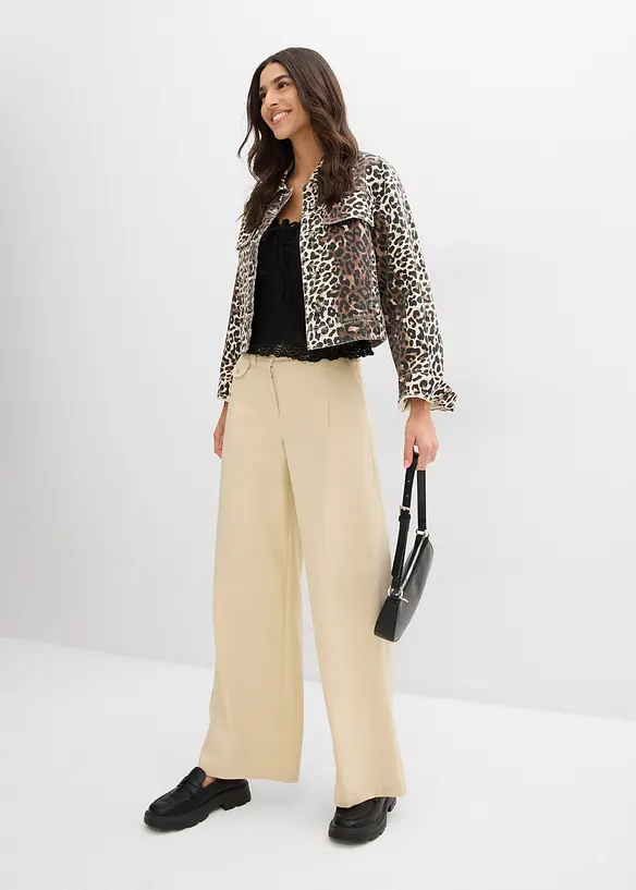 Wijde Marlene Dietrich broek, bonprix