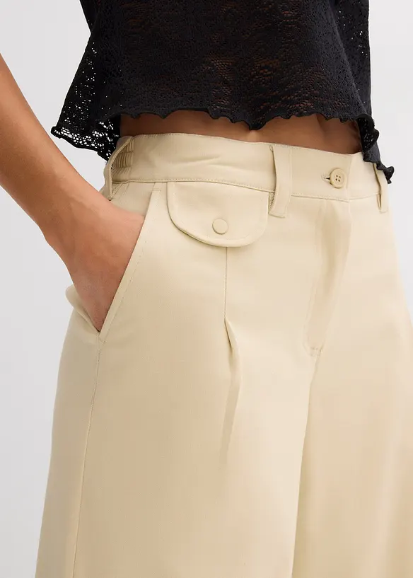 Wijde Marlene Dietrich broek, bonprix