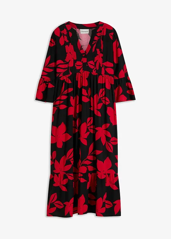 Maxi jurk van viscose, bonprix