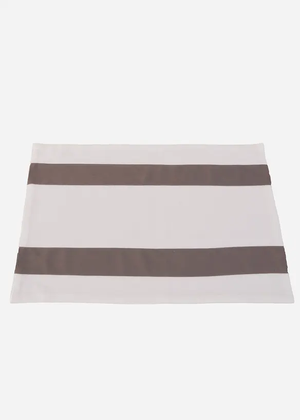 Placemats van biologisch katoen (set van 4), bonprix