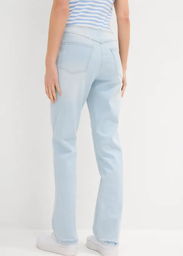Straight jeans, mid waist, bonprix