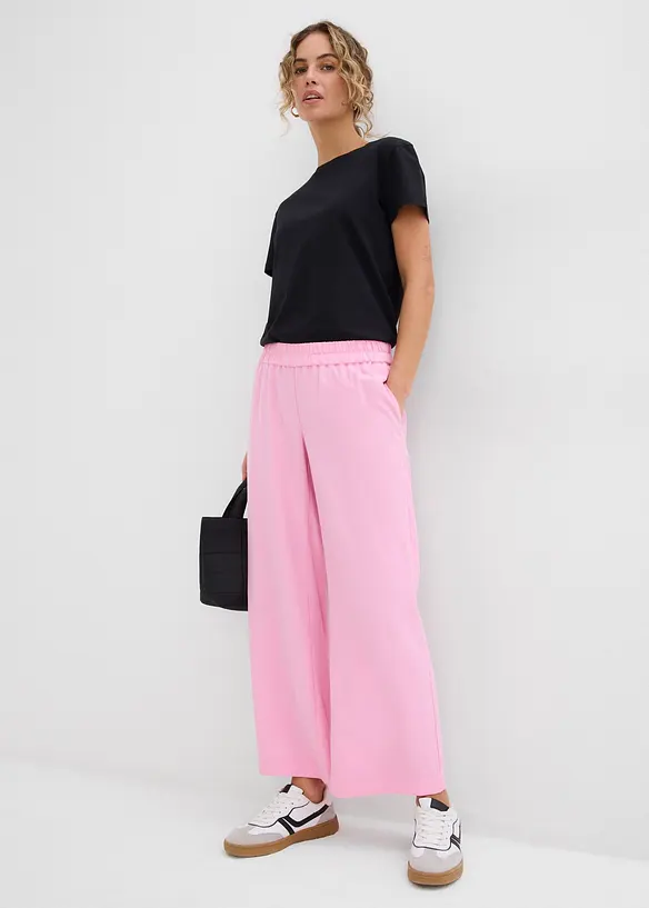 Culotte in een zachte viscosemix, bonprix