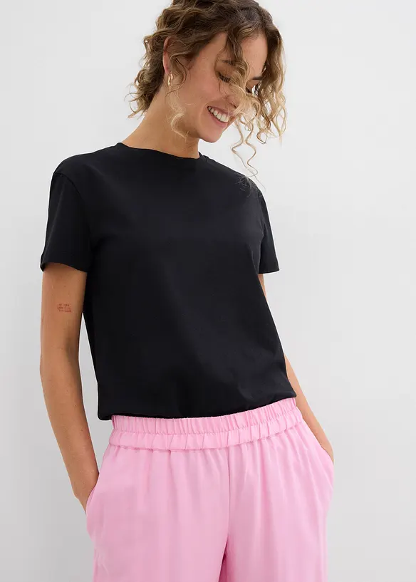 Culotte in een zachte viscosemix, bonprix