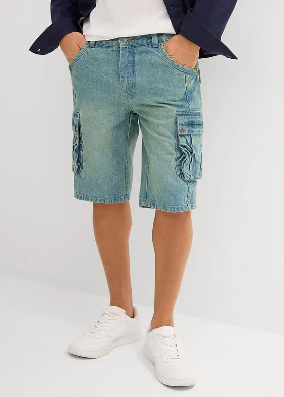Cargo jeans bermuda regular fit, bonprix