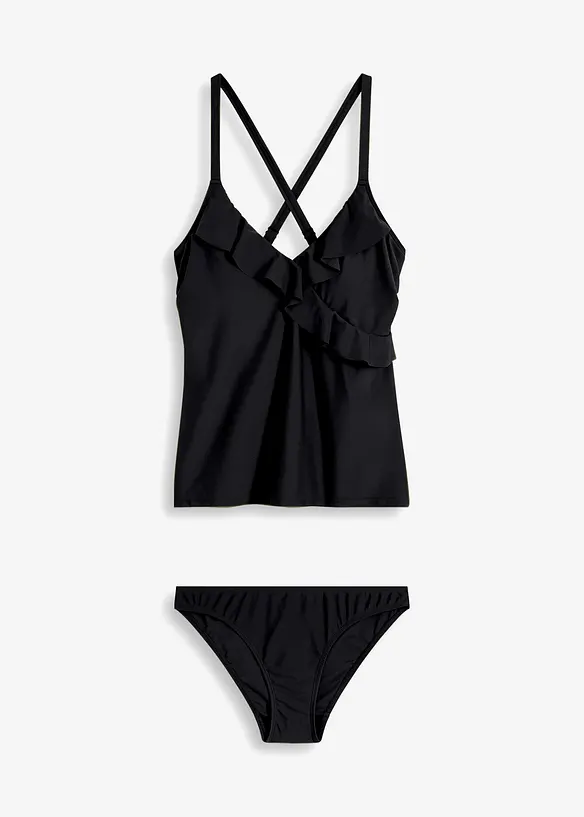 Tankini met volant (2-dlg. set), bonprix