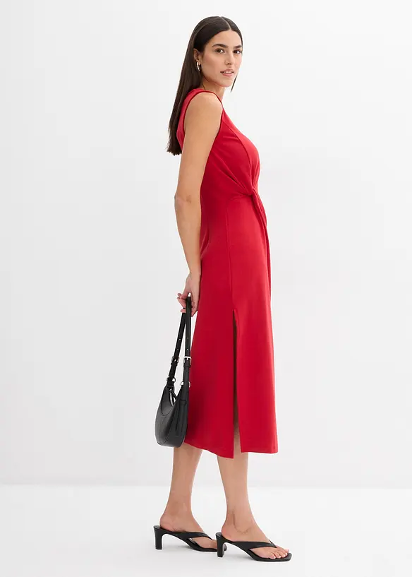 Midi jurk van comfortabel Punto di Roma, bonprix