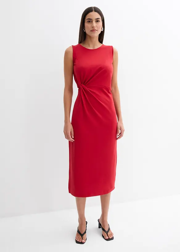 Midi jurk van comfortabel Punto di Roma, bonprix