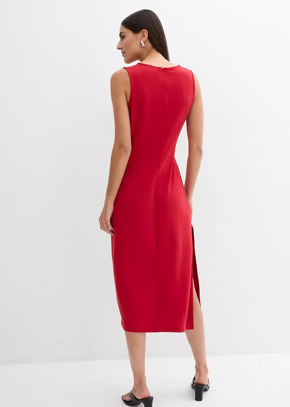 Midi jurk van comfortabel Punto di Roma, bonprix