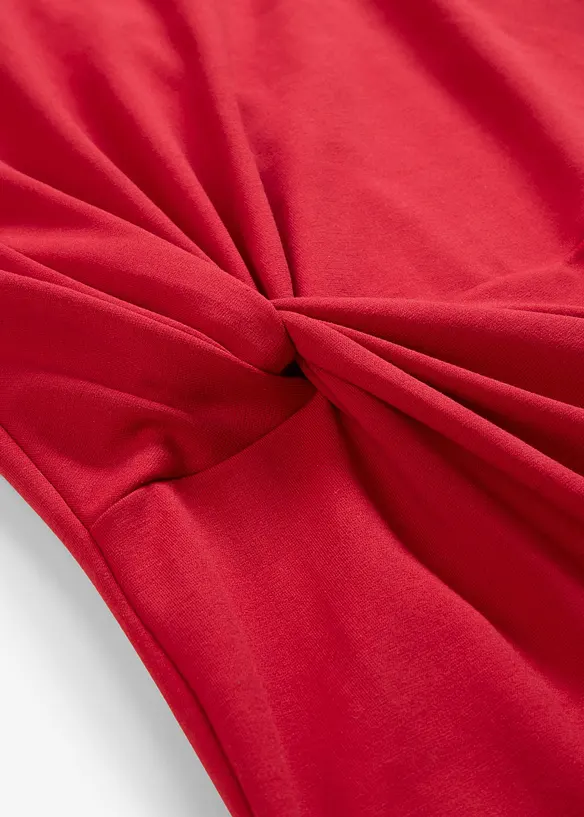 Midi jurk van comfortabel Punto di Roma, bonprix