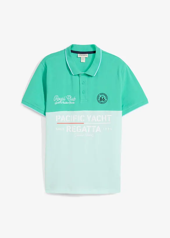 Poloshirt van puur biologisch katoen, korte mouwen, bonprix