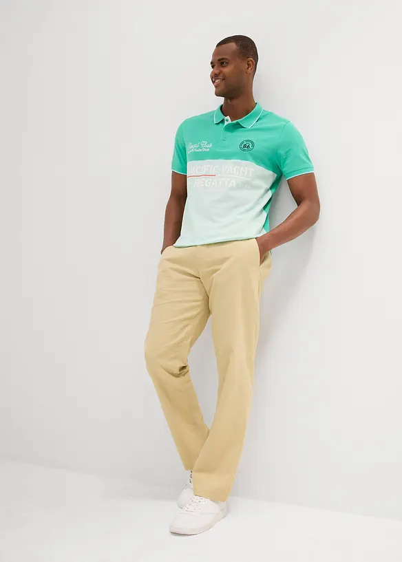 Poloshirt van puur biologisch katoen, korte mouwen, bonprix