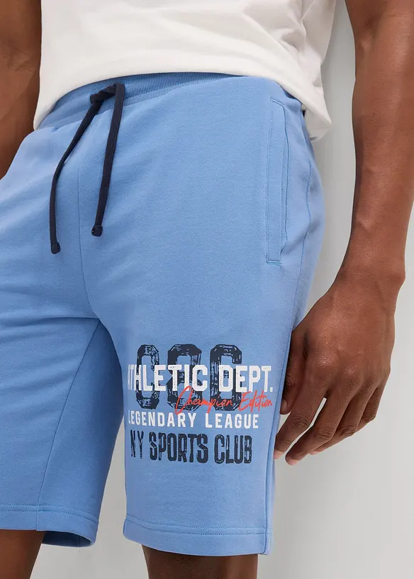 Sweat bermuda van zachte katoenmix, bonprix