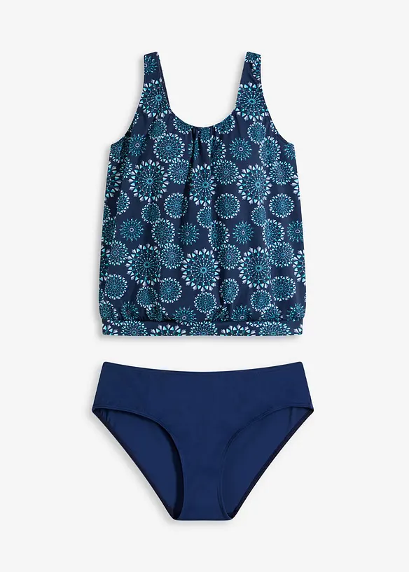Oversized tankini met brede bandjes (2-dlg. set), bonprix