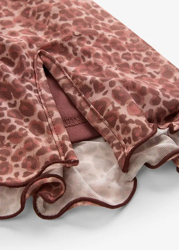 Mini jurk van mesh, bonprix