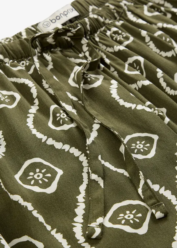 Instapbroek van soepele viscose, bonprix